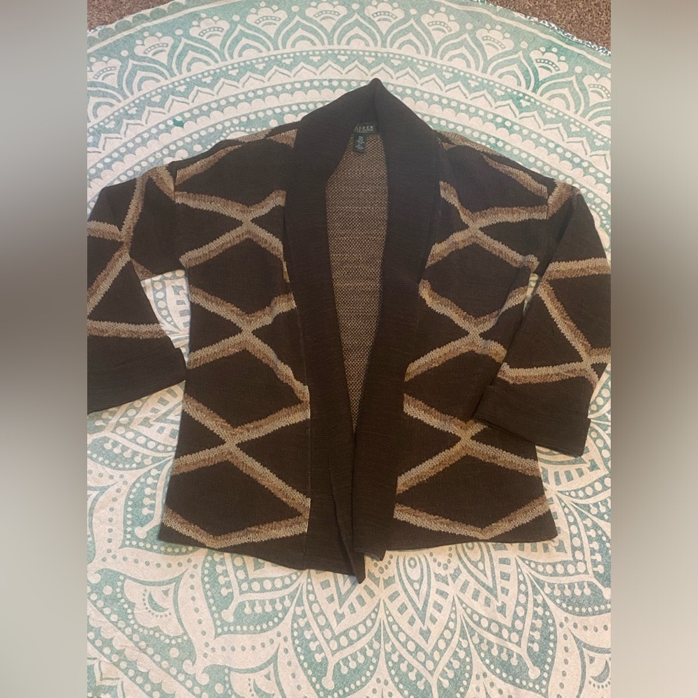 Brown Ralph Lauren Cardigan